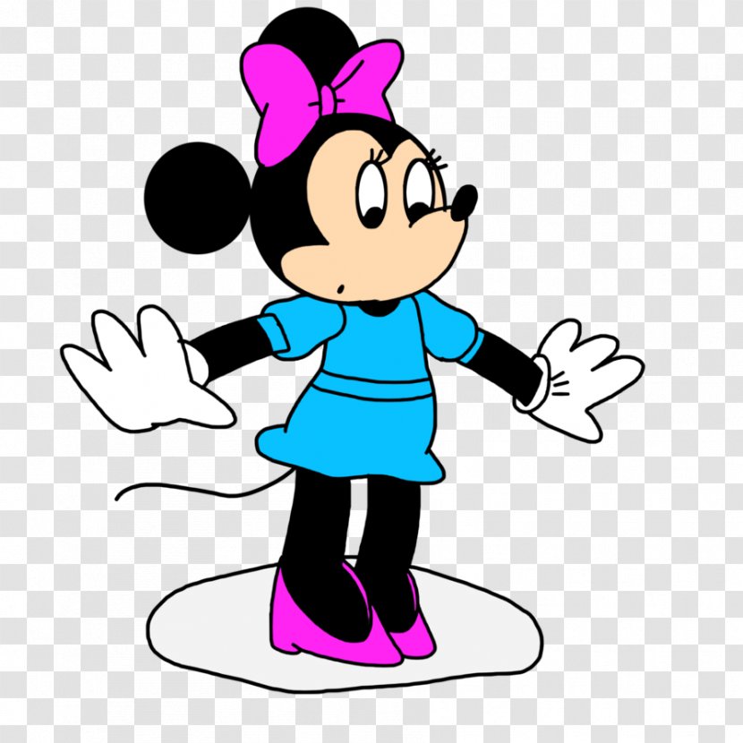 Minnie Mouse Mickey Shoe Art - Watercolor Transparent PNG