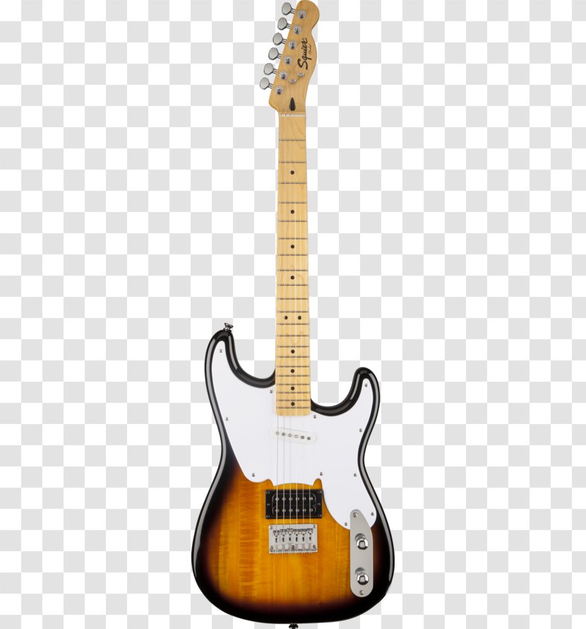 Squier Sunburst Fender Stratocaster Bullet Musical Instruments Corporation - Guitar Transparent PNG