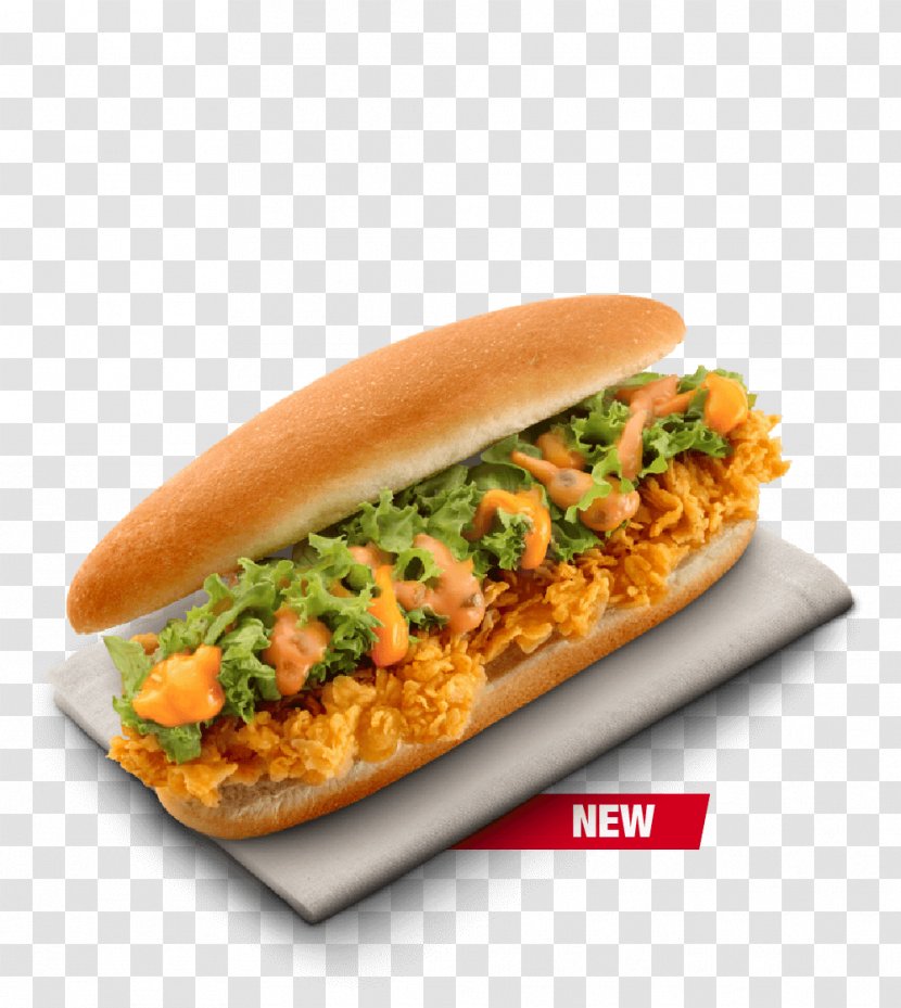 Bánh Mì KFC Hamburger Fast Food Buffalo Wing - Frying - Fried Chicken Transparent PNG