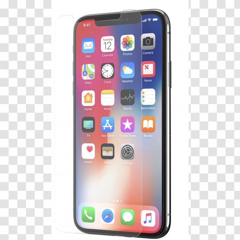 IPhone X Screen Protectors Computer Monitors Smartphone - Mobile Device - Glare Element Transparent PNG