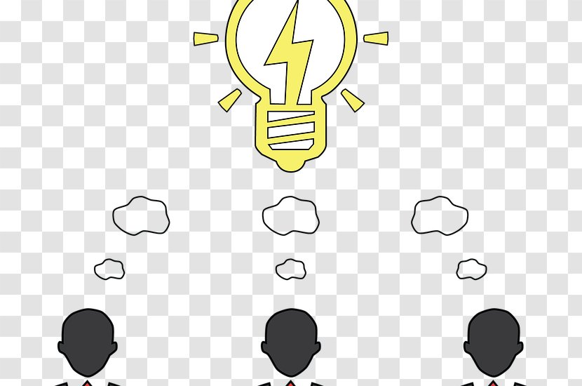 Idea Project Brainstorming Digital Illustration - Silhouette - Creative Thinking Transparent PNG