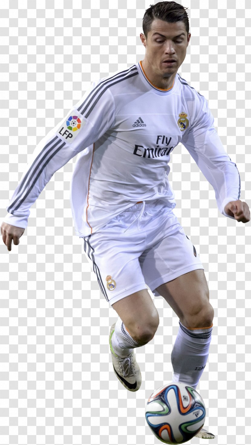 Cristiano Ronaldo Real Madrid C.F. Football Player Sport - Ball Transparent PNG