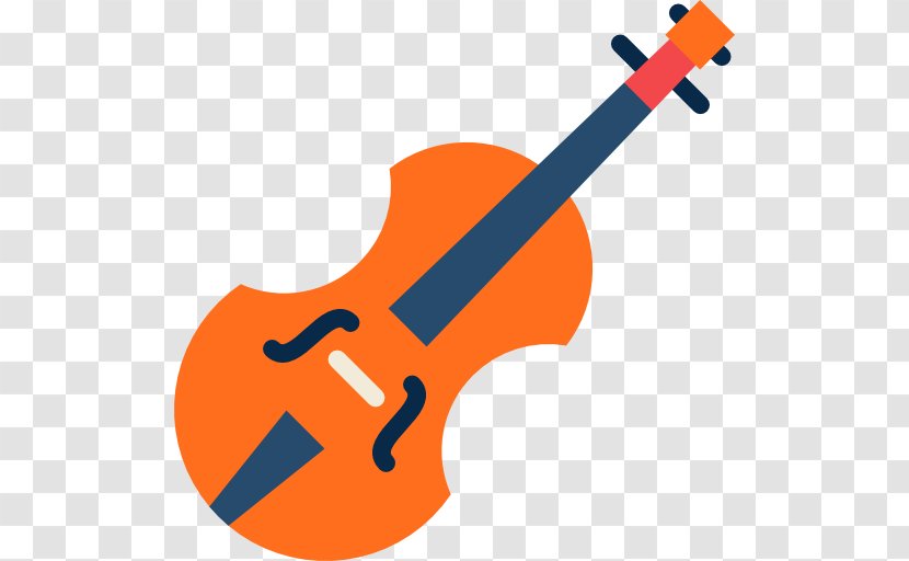 Musical Instrument Cello Guitar - Flower Transparent PNG