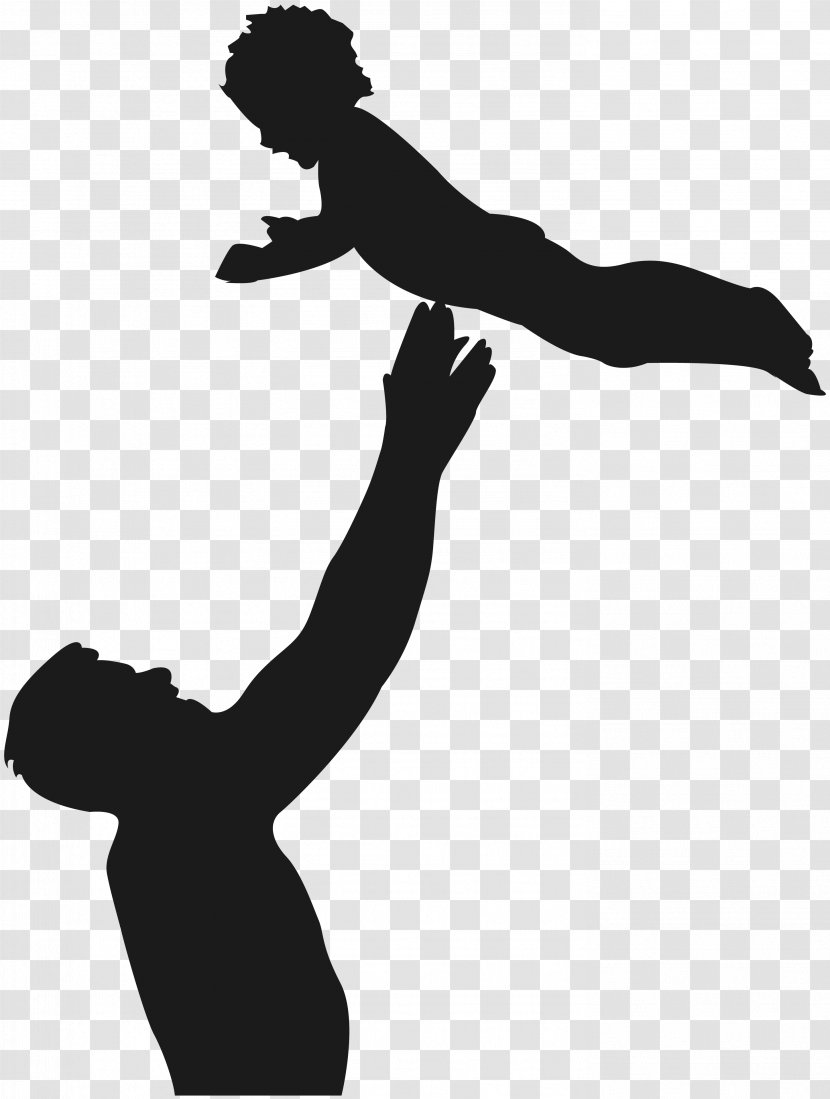 Father Child Silhouette Son - Daughter Transparent PNG