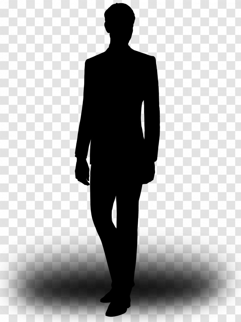 Human Behavior Shoulder Tuxedo Silhouette - Gentleman Transparent PNG
