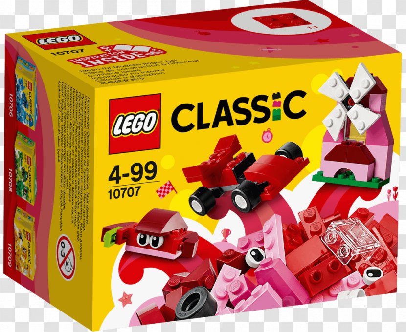 LEGO Classic Creativity Box Amazon.com Toy 10704 Creative - Lego Bricks More - Minifigures Ninjago Transparent PNG