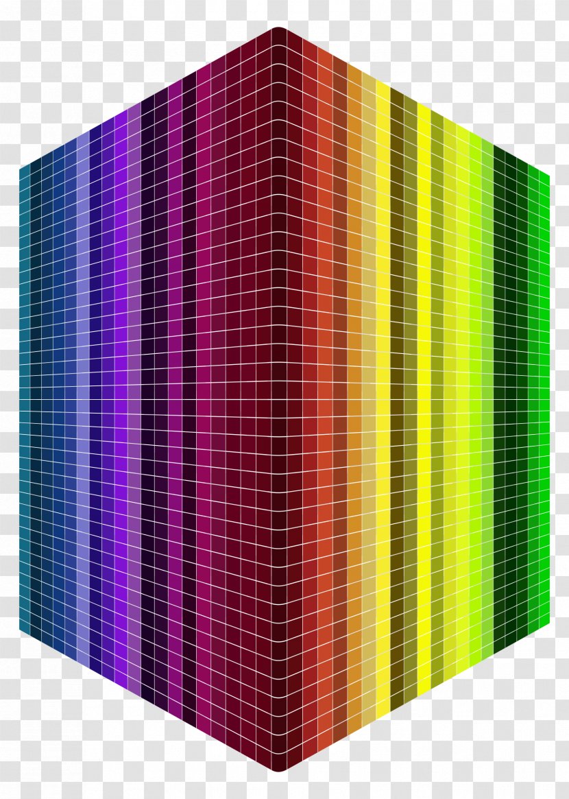 Cube Color Violet Three-dimensional Space - Cubic Transparent PNG