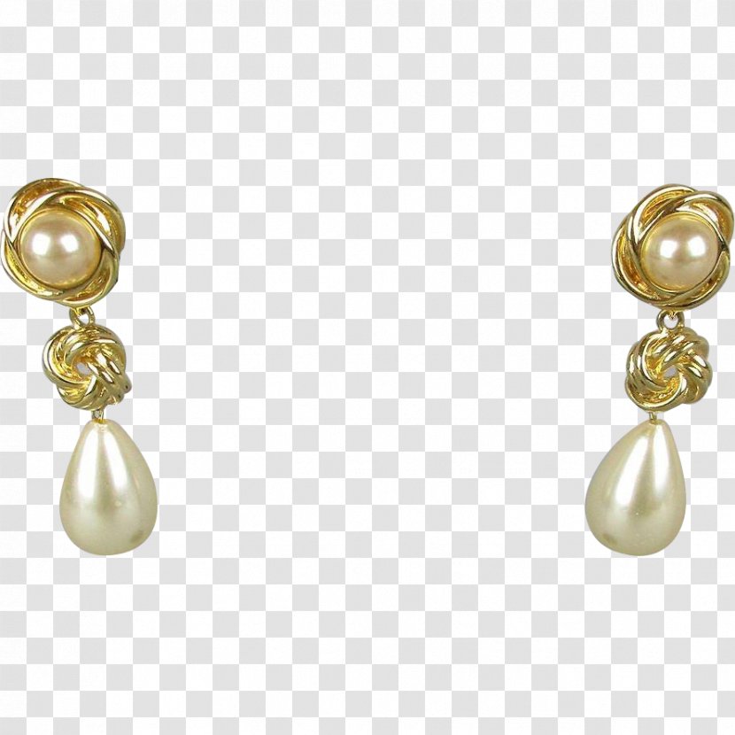 Pearl Earring Body Jewellery Material - Jewelry Transparent PNG