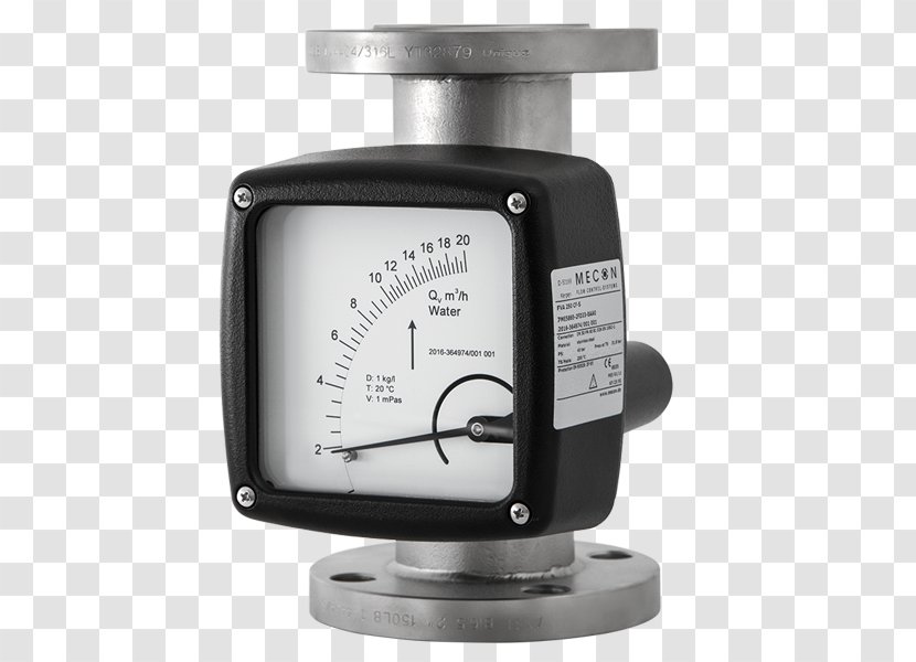 Rotameter Flow Measurement Water Metering Durchflussmesser Volumetric Rate - Icenta Controls Ltd - Meter Transparent PNG