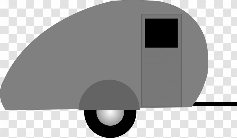 Teardrop Trailer Caravan Mobile Home - Campervan Park - Camper Transparent PNG