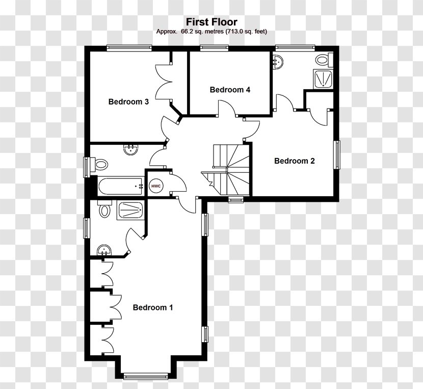 Floor Plan House Apartment - Drawing - Design Transparent PNG