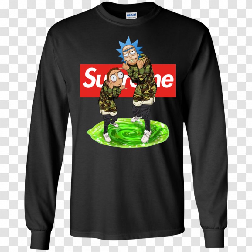 T-shirt Hoodie Rick Sanchez Morty Smith Supreme - T Shirt - And Transparent PNG