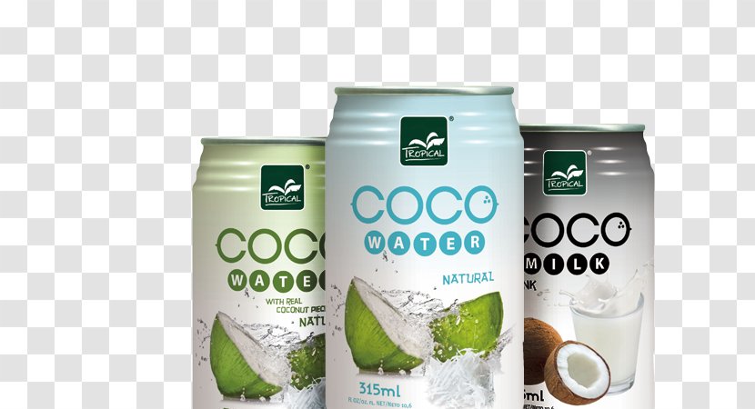 Coconut Water Nata De Coco Juice Drink - Packaging And Labeling - YOUNG COCONUT Transparent PNG