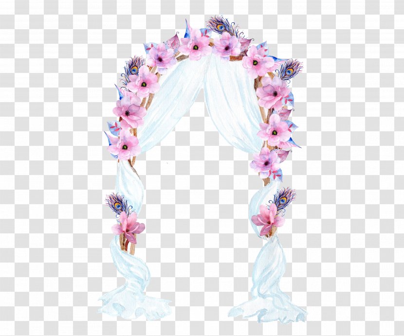 Wedding Clip Art - Petal - Flower Gate Transparent PNG