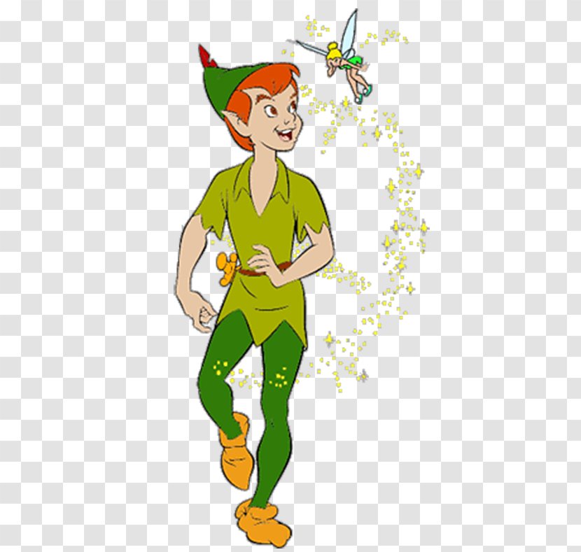 Peter Pan Tinker Bell And Wendy Captain Hook - Mythical Creature - Cartoon Elf Ding Keling Transparent PNG