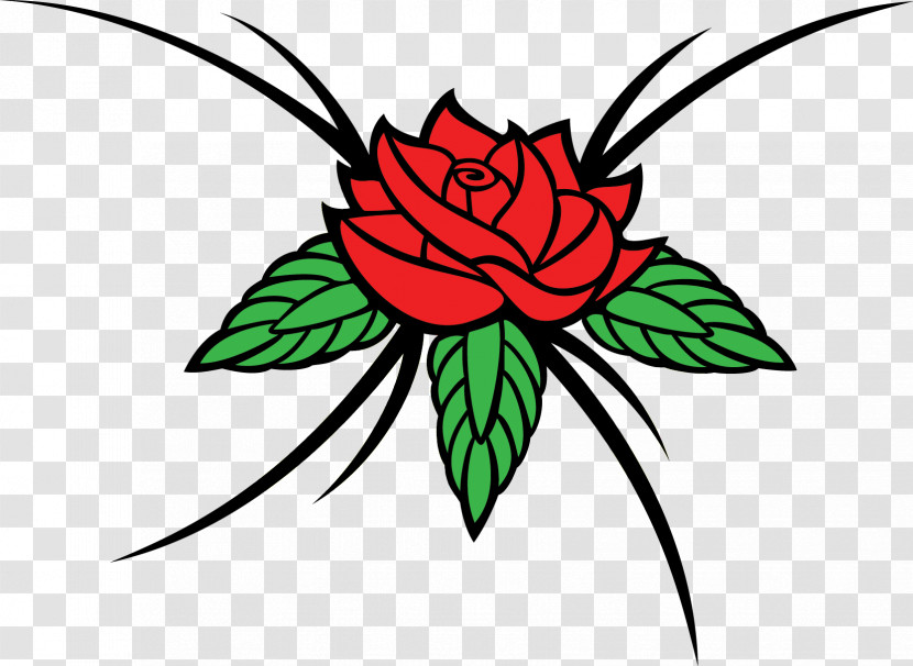 One Flower One Rose Valentines Day Transparent PNG