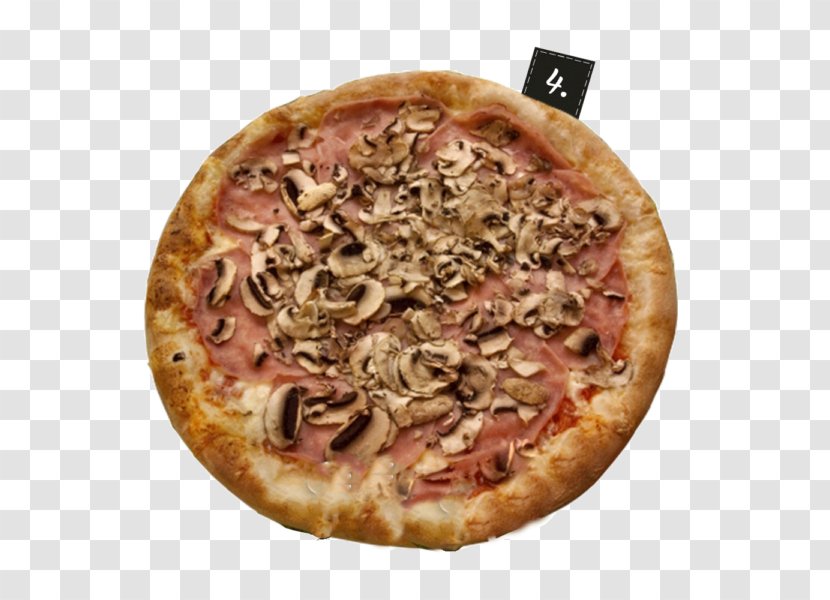 California-style Pizza Sicilian Tarte Flambée Prosciutto - Cheese Transparent PNG