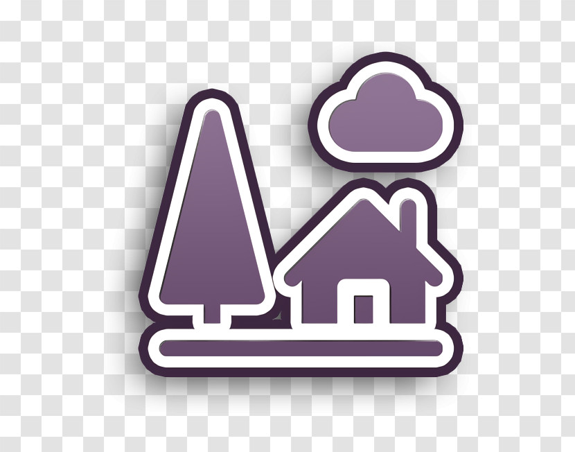 Tree Icon Landscapes Icon House Icon Transparent PNG