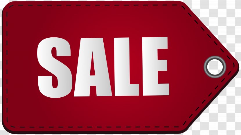 Sales Clip Art - Letter - Red Sale Tag Transparent Image Transparent PNG