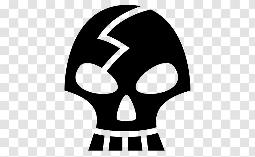 Facial Hair Bone Logo Skull - Character - Skulls Transparent PNG