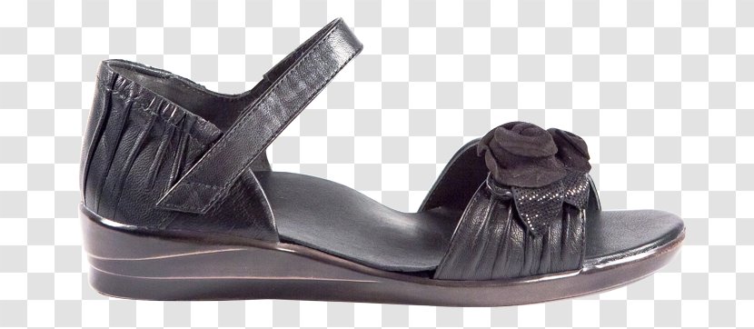 Slip-on Shoe Sandal Product Design - Silhouette - Velcro Walking Shoes For Women Transparent PNG