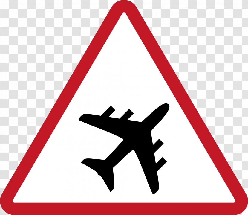 Airplane Drawing Line Art Flight - Silhouette - Road Sign Transparent PNG