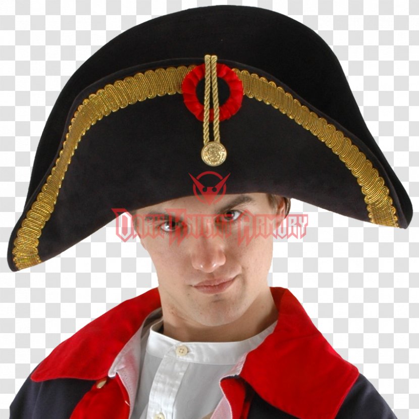 Napoleonic Wars Bicorne Hat Costume Transparent PNG