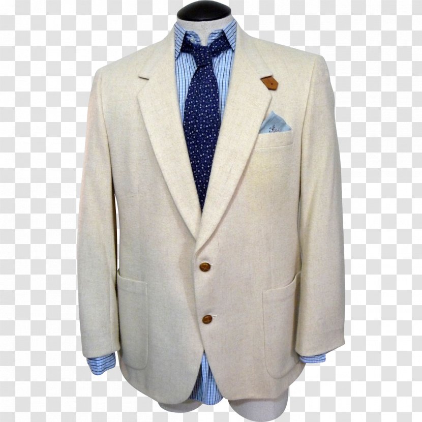 Blazer Sport Coat Vintage Clothing - Suit - Sheep Suede Transparent PNG