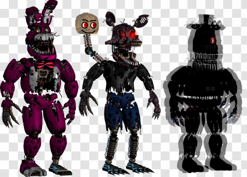 Five Nights At Freddy's 4 Ultimate Custom Night Cupcake Animatronics - Halloween Transparent PNG