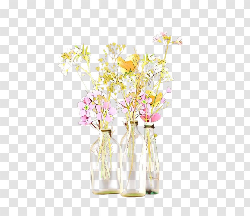Floral Design Cut Flowers Vase Artificial Flower - Bouquet - Drinkware Transparent PNG