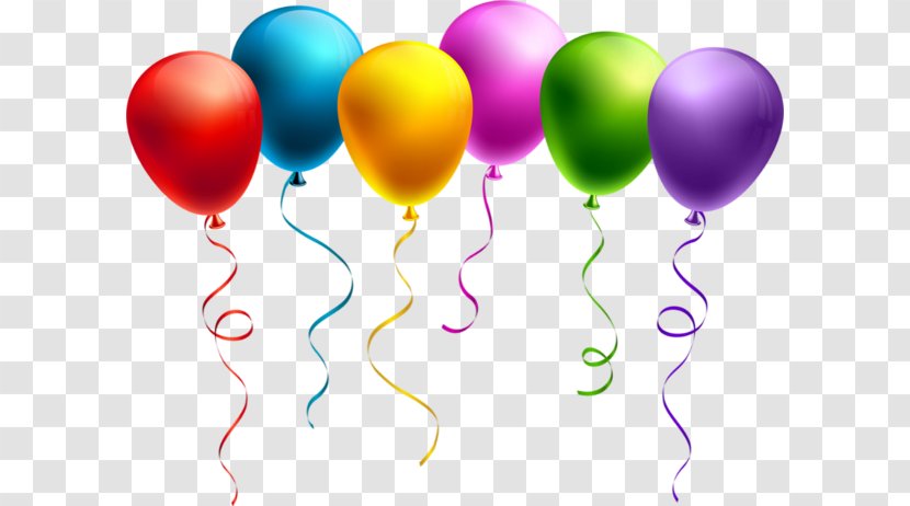 Cluster Ballooning Birthday Clip Art - Balloon Transparent PNG