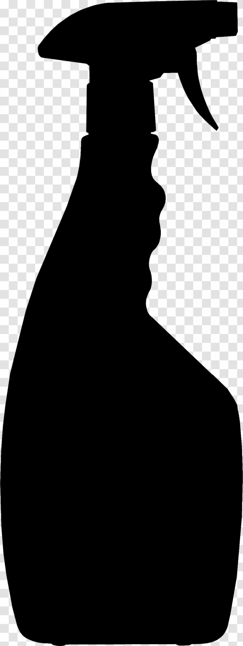 Clip Art Silhouette Neck Black M - Little Dress Transparent PNG