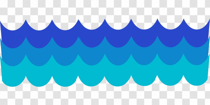Blue Sea Wave - Drawing - Sand Transparent PNG