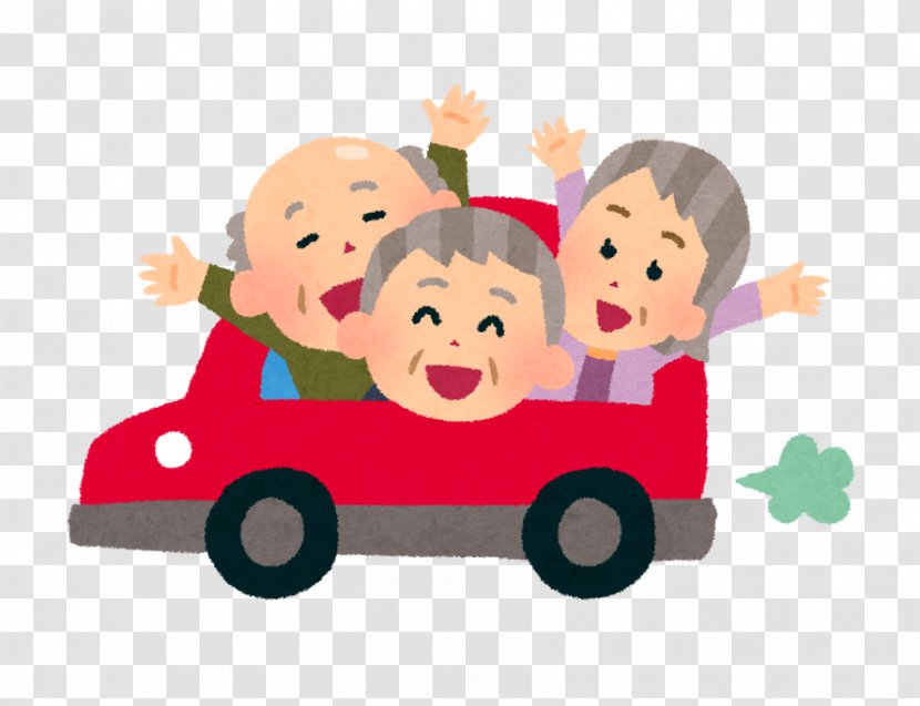 Old Age Home Caregiver Nursing 施設 - Smile - Drive A Car Transparent PNG