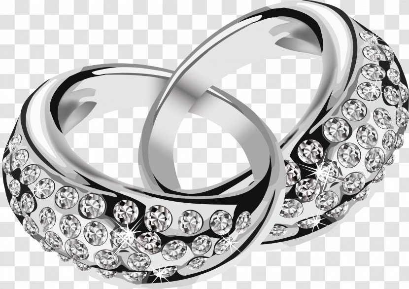 Ring Download Application Software Android Mobile App - Platinum - Silver Rings With Diamonds Transparent PNG