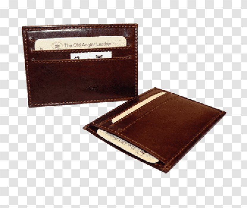 Wallet Leather Credit Card Holder-brown - Cowhide - Monogram Gifts Transparent PNG