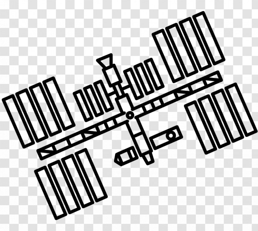 International Space Station Kerbal Program Paper Drawing - Outer Transparent PNG