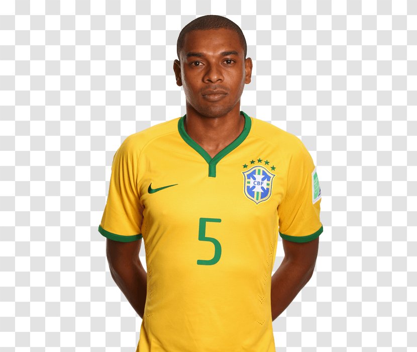 Fernandinho 2014 FIFA World Cup Brazil National Football Team 2010 Premier League - Jersey - Copa Do Mundo Brasil Transparent PNG