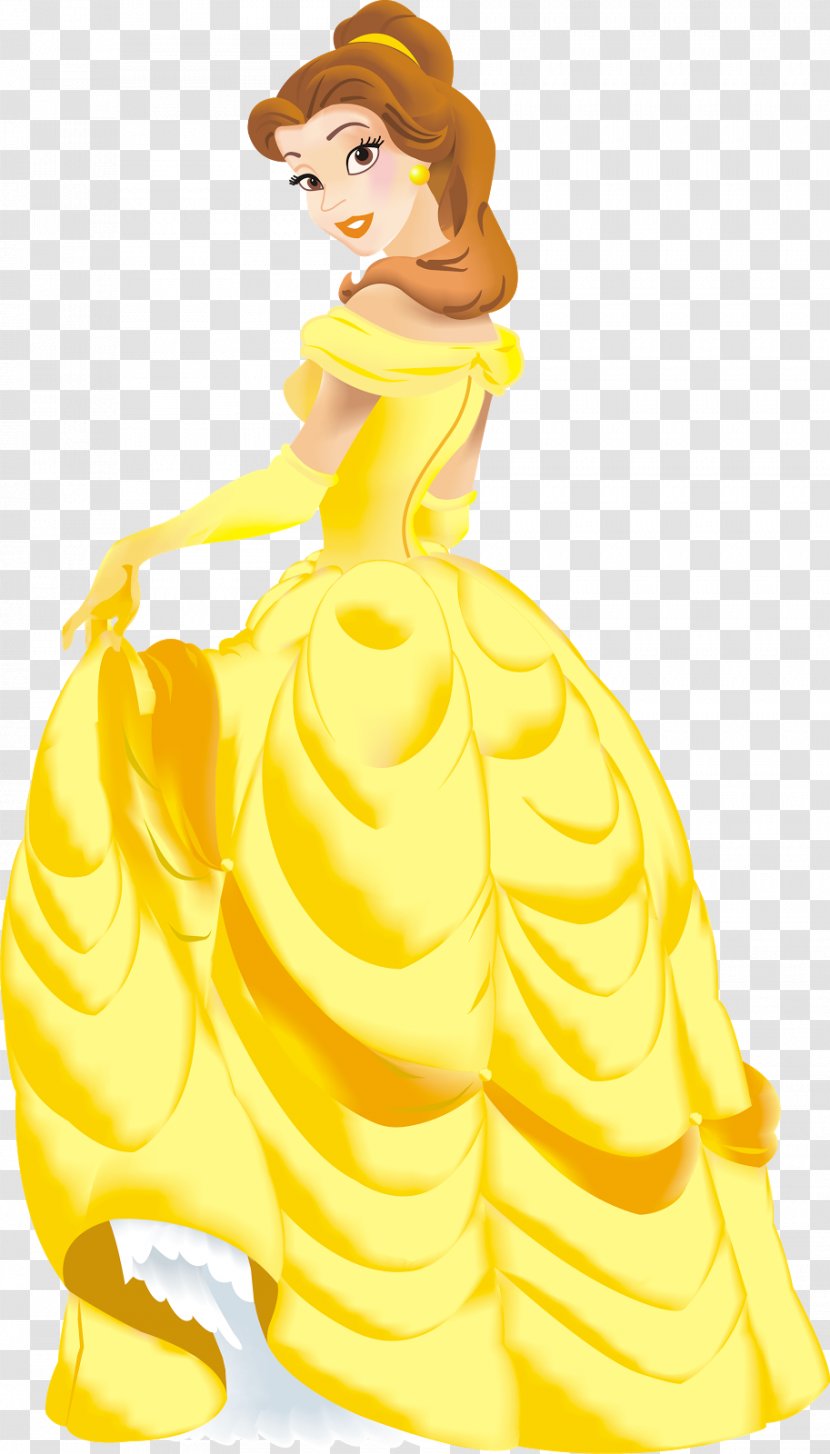 Belle Disney Princess Aurora Beast Transparent PNG