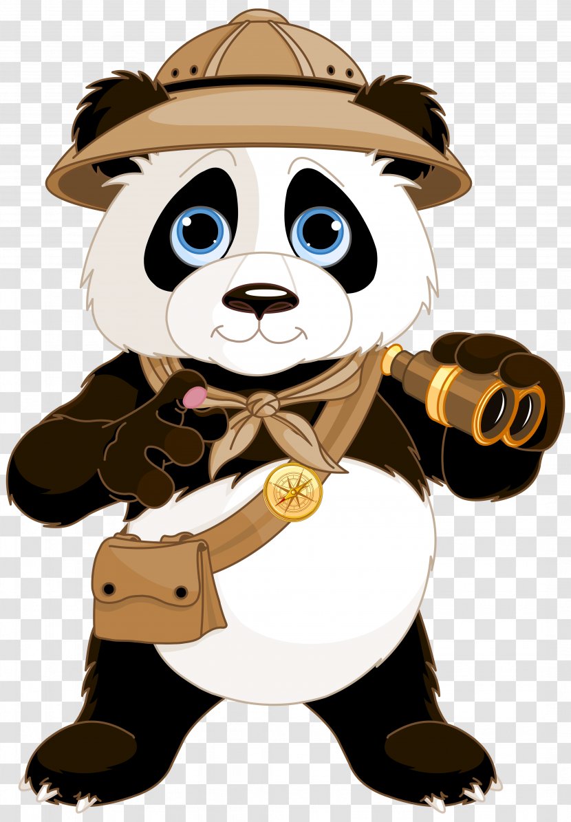 Giant Panda Royalty-free Clip Art - Frame Transparent PNG