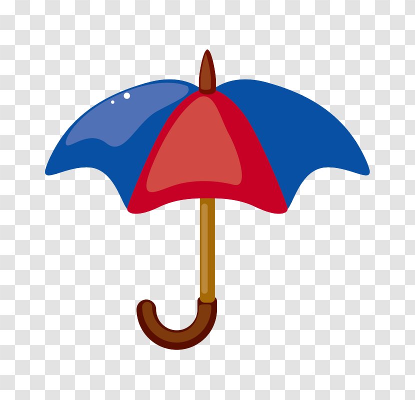 Vector Graphics Illustration Image - Icon Design - Rainy Day Umbrella Transparent PNG