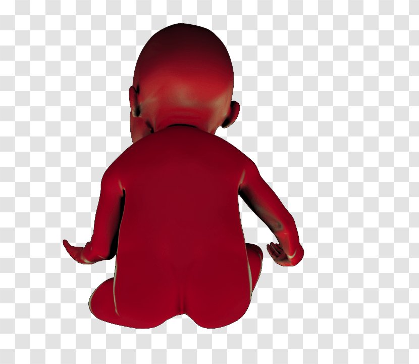 Maroon Character Neck Fiction - Ready To Print Transparent PNG