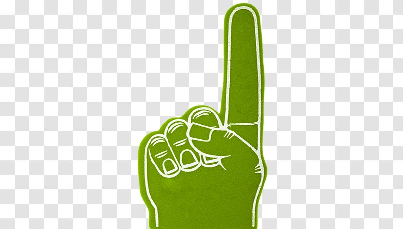 Foam Hand Index Finger Stock Photography The - Middle Transparent PNG