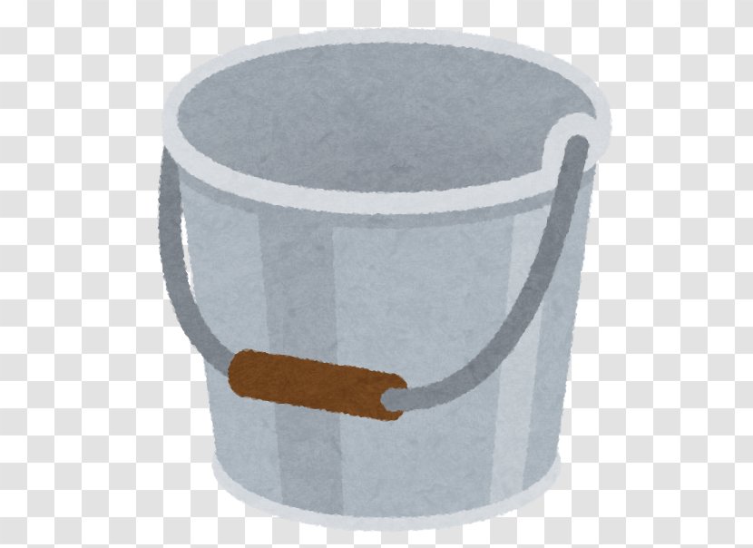 Bucket Plastic いらすとや Handle - Metal Transparent PNG
