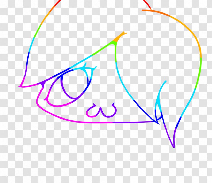Line Point Angle Clip Art - Area - Rainbow Dream Transparent PNG