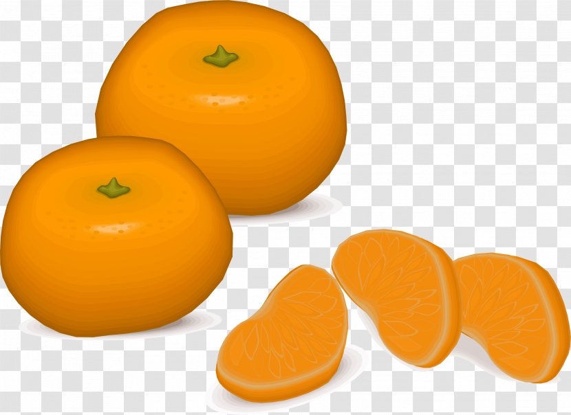 Tangerine Mandarin Orange Clip Art Transparent PNG