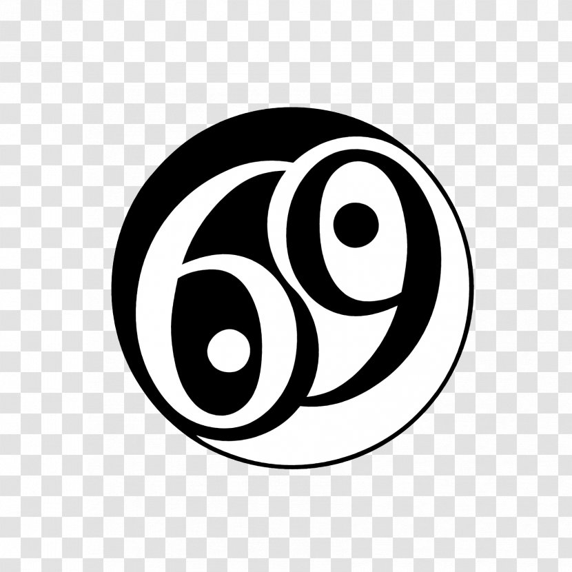 Number Symbol Clip Art - Logo - Ying And Yang Transparent PNG