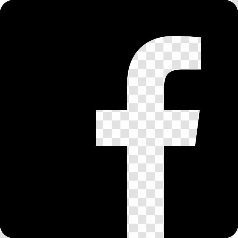 Facebook Icon Design Logo Symbol - Black - Fish Face Transparent PNG