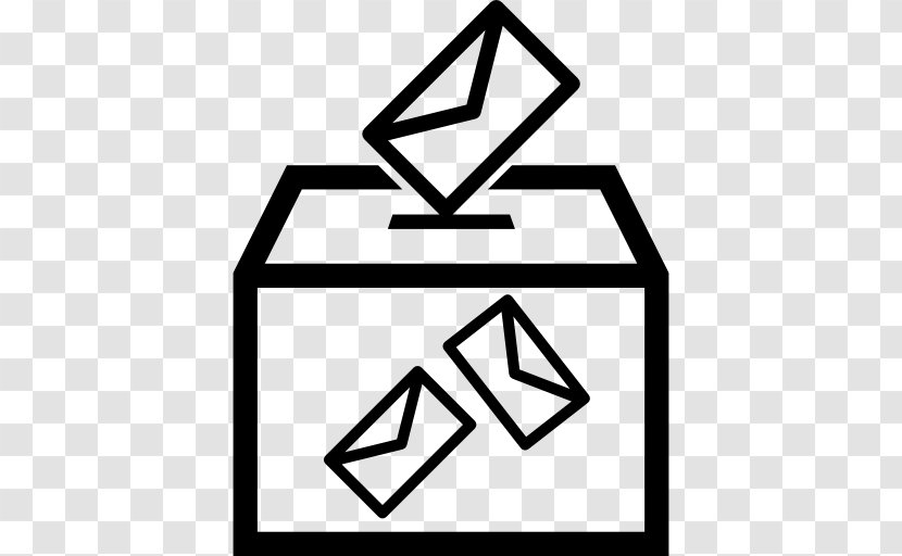 Election Voting Ballot Box - Monochrome Photography - Electrol Vector Transparent PNG