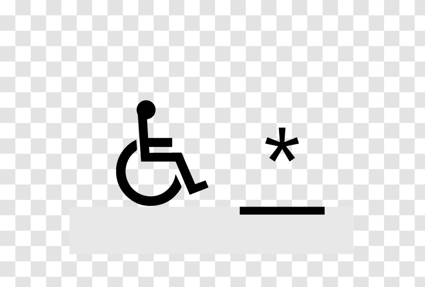 Disability Disabled Parking Permit International Symbol Of Access Wheelchair Sign - Sticker Transparent PNG